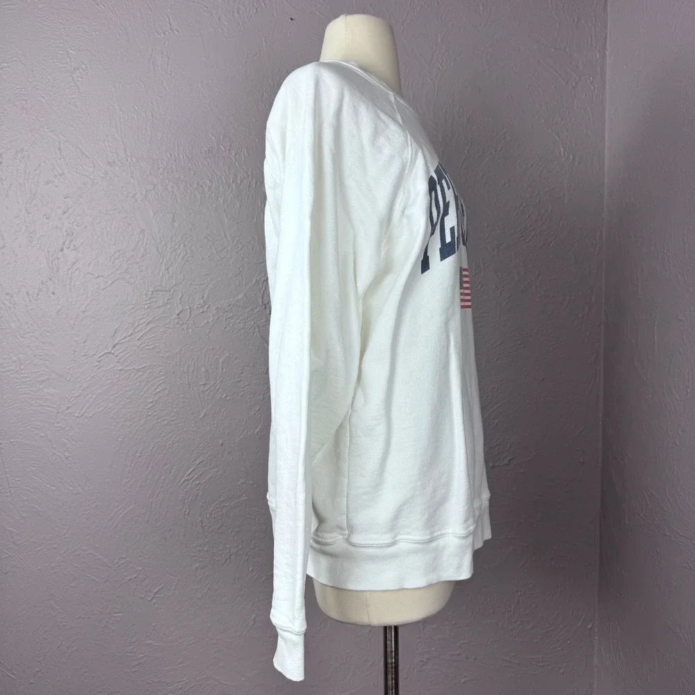 Small Pebble Beach Black Label Flag Crew Sweatshirt by Original Retro Brand - Picture 5 of 7